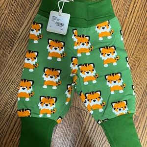 NWT Maxomorra Tiger Pants 3-6months